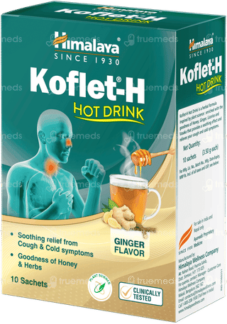 Koflet H Hot Drink Ginger Flavour 3.50g Pack Of 10 Sachets