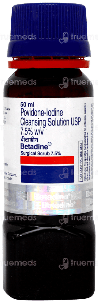 Betadine Surgical Scrub 50ml
