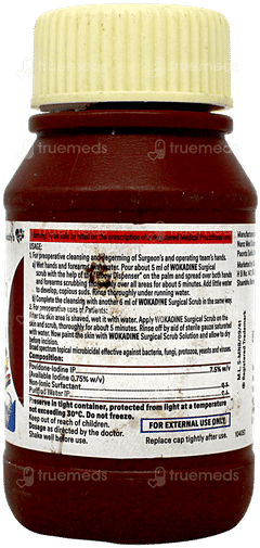 Wokadine Surgical Scrub 50Ml