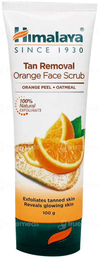 Himalaya Tan Removal Orange Face Scrub 100Gm