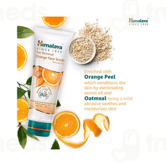 Himalaya Tan Removal Orange Face Scrub 100gm