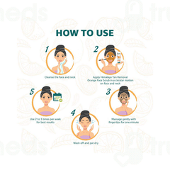Himalaya Tan Removal Orange Face Scrub 100gm