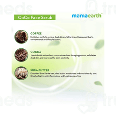 Mamaearth Coco Face Scrub For Rich Exfoliation 100 GM
