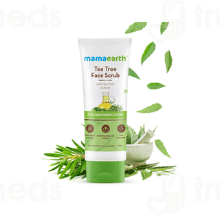 Mamaearth Tea Tree Face Scrub For Skin Purification 100 GM