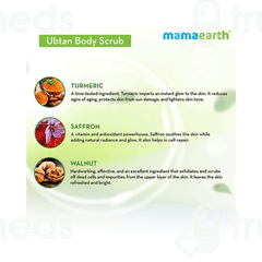 Mamaearth Ubtan Body Scrub For Tan Removal 200 GM