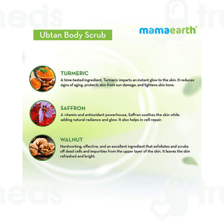 Mamaearth Ubtan Body Scrub For Tan Removal 200 GM
