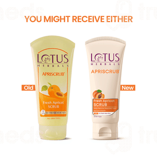 Lotus Herbals Apriscrub Fresh Apricot Scrub 100 GM