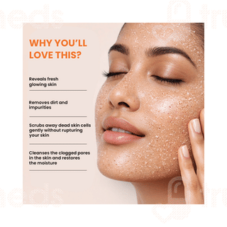 Lotus Herbals Apriscrub Fresh Apricot Scrub 100 GM