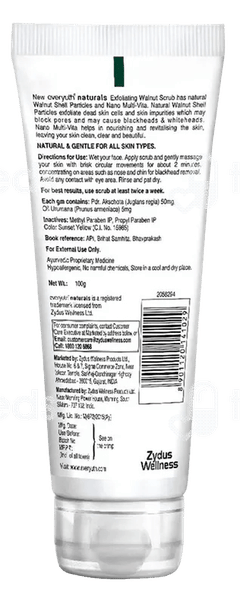 Everyuth Naturals Exfoliating Walnut Scrub 100 Gm