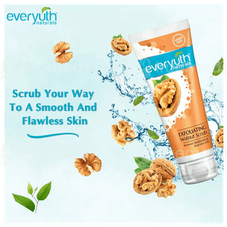 Everyuth Naturals Exfoliating Walnut Scrub 100 Gm