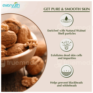 Everyuth Naturals Exfoliating Walnut Scrub 100 Gm
