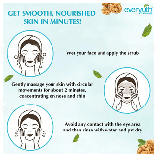 Everyuth Naturals Exfoliating Walnut Scrub 100 Gm
