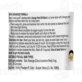 Everyuth Natural Glow New Orange Peel Off Mask 50gm