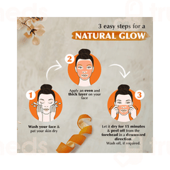 Everyuth Natural Glow New Orange Peel Off Mask 50gm