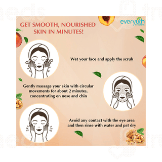 Everyuth Naturals Walnut Apricot Scrub 100 Gm