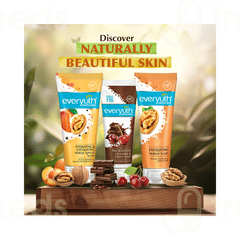 Everyuth Naturals Hydrating And Exfoliating Walnut Apricot Scrub 50 Gm