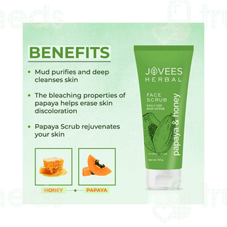 Jovees Papaya & Honey Scrub 100 GM