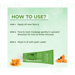 Jovees Papaya & Honey Scrub 100 GM