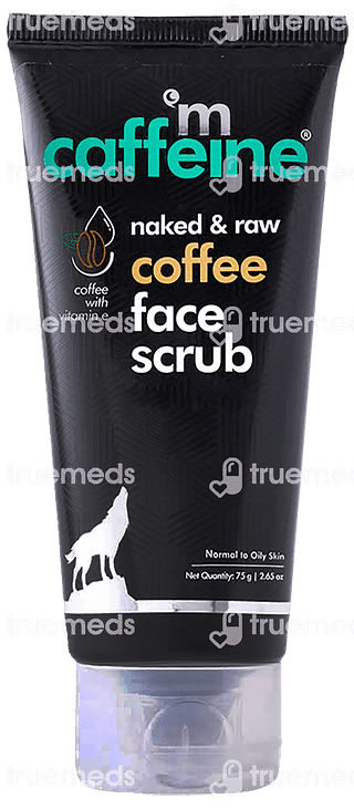 Mcaffeine Naked & Raw Coffee Face Scrub 75 GM