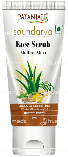 Patanjali Saundarya Multani Mitti Face Scrub 60gm