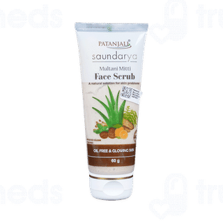 Patanjali Saundarya Multani Mitti Face Scrub 60gm