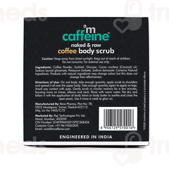 Mcaffeine Naked And Raw Coffee Face Scrub 100 GM