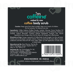 Mcaffeine Naked And Raw Coffee Body Scrub 55 GM