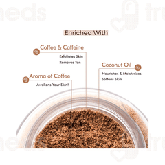 Mcaffeine Naked And Raw Coffee Body Scrub 55 GM