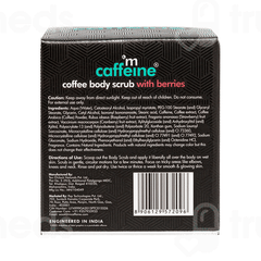 Mcaffeine Coffee With Berries Body Scrub 200 Gm