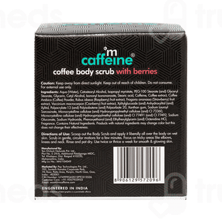 Mcaffeine Coffee With Berries Body Scrub 200 Gm