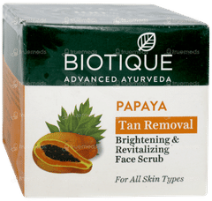 Biotique Papaya Tan Removal Brightening & Revitalizing Face Scrub 75gm
