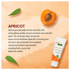 Baksons Sunny Herbals Apricot Aloevera With Neem & Cucumber Scrub 100Gm