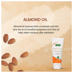 Baksons Sunny Herbals Apricot Aloevera With Neem & Cucumber Scrub 100Gm
