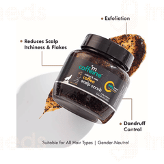 Mcaffeine Naked & Raw Coffee Scalp Scrub 250gm