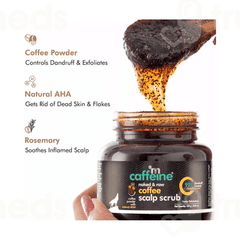 Mcaffeine Naked & Raw Coffee Scalp Scrub 250gm
