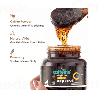 Mcaffeine Naked & Raw Coffee Scalp Scrub 250gm