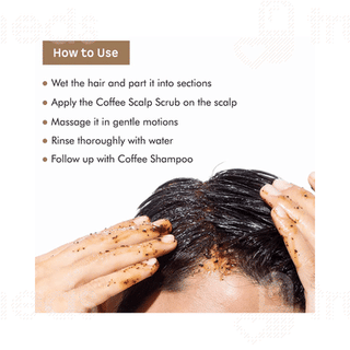 Mcaffeine Naked & Raw Coffee Scalp Scrub 250gm