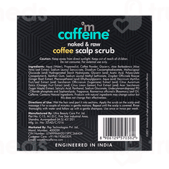 Mcaffeine Naked & Raw Coffee Scalp Scrub 250gm