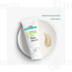 Mcaffeine Naked Detox Green Tea Face Scrub 100gm
