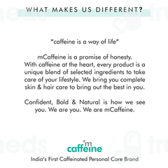 Mcaffeine Naked Detox Green Tea Face Scrub 100gm