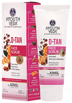 Ayouthveda D Tan Face Scrub 100gm Ayouthveda D Tan Face Scrub 100gm
