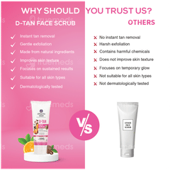 Ayouthveda D Tan Face Scrub 100gm