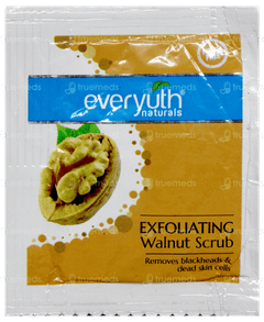 Everyuth Naturals Exfoliating Walnut Scrub 7Gm Everyuth Naturals Exfoliating Walnut Scrub 7Gm