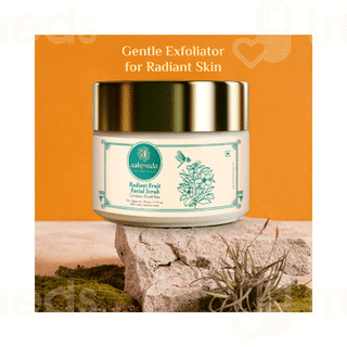 Ashpveda Radiant Fruit Facial Scrub 100gm