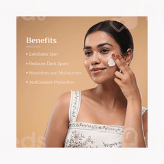 Ashpveda Radiant Fruit Facial Scrub 100gm