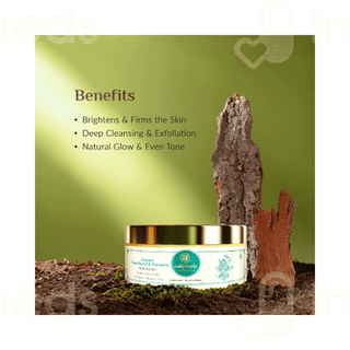 Ashpveda Noorani Sandalwood & Turmeric Body Polisher 200gm