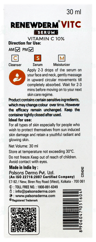 Renewderm Vitc Serum 30ml
