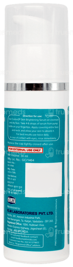 Cosmoq Skin Brightening Serum 30ml