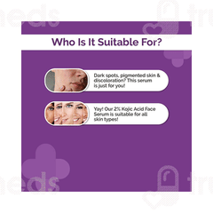 The Derma Co 2% Kojic Acid Face Serum 30ml