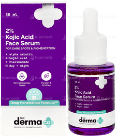 The Derma Co 2% Kojic Acid Face Serum 30ml The Derma Co 2% Kojic Acid Face Serum 30ml
